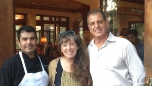 Chef Alex, Chef Marian and Owner Garo of Harry's Bar and Grill, La Jolla