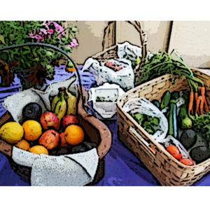 Seabreeze Farms Veggies Art