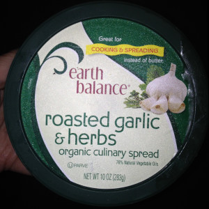 Earth Balance Garlic & Herbs